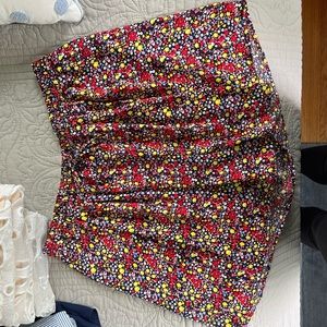 J.Crew Tie Waist Shorts Floral